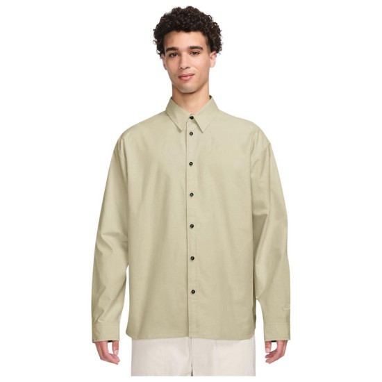 Nike Ανδρικό πουκάμισο Club Oversized Long-Sleeved Oxford Shirt Nike Ανδρικό πουκάμισο Club Oversized Long-Sleeved Oxford Shirt